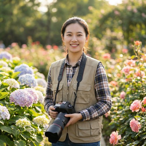 91植物摄影师林小雨